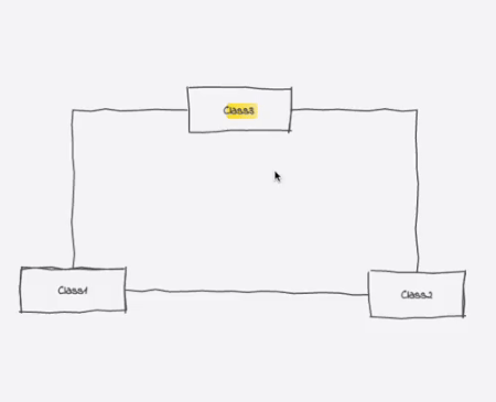 Elements snap automatically to their nearest gridline.